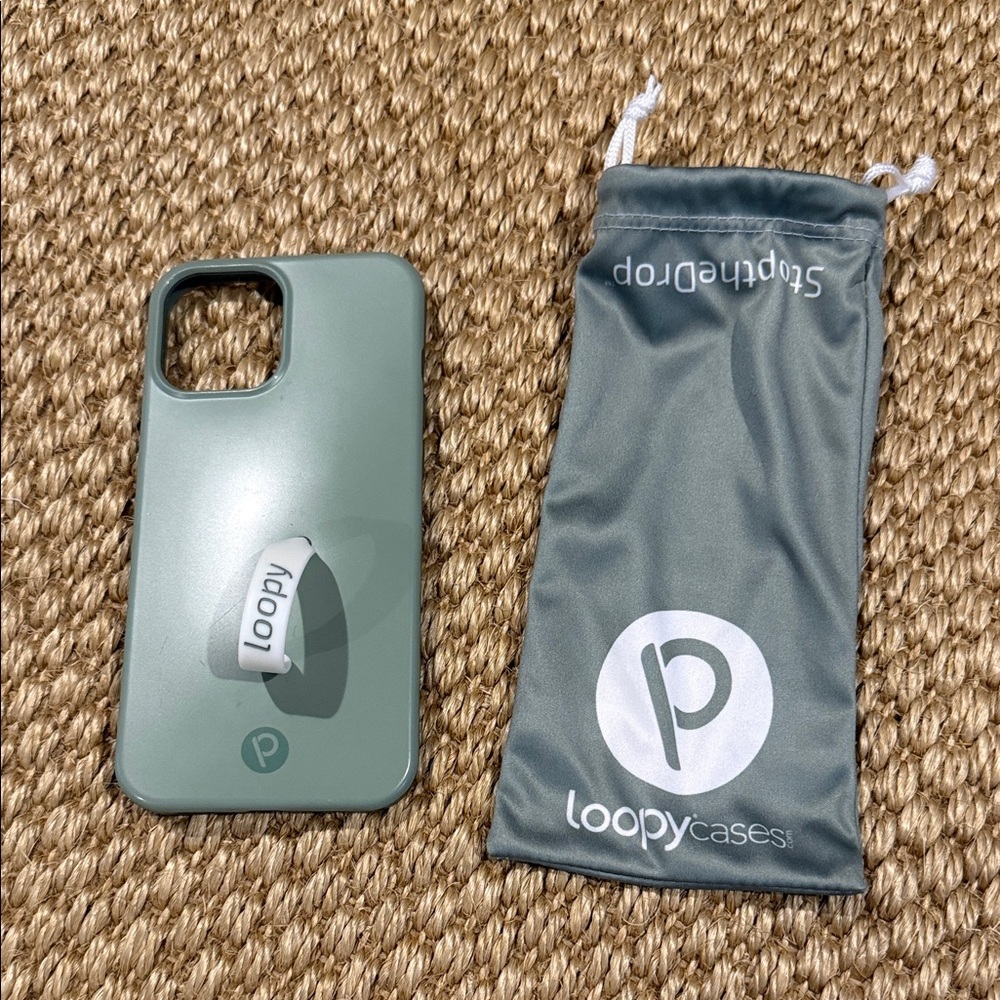 Loopy Case Sage Green Phone Cover